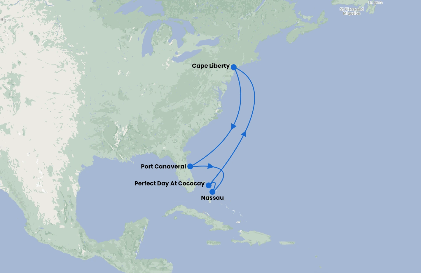 7 Nights Bahamas with New York stay onboard Oasis of the Seas